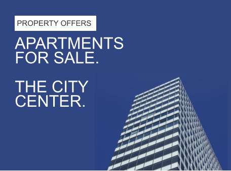 APARTMENTS  FOR SALE.   THE CITY  CENTER. PROPERTY OFFERS